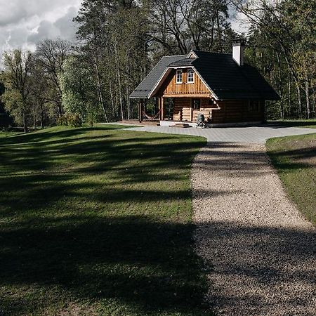 "Gaujmale" Sauna House In Nature Ilkene Exterior foto