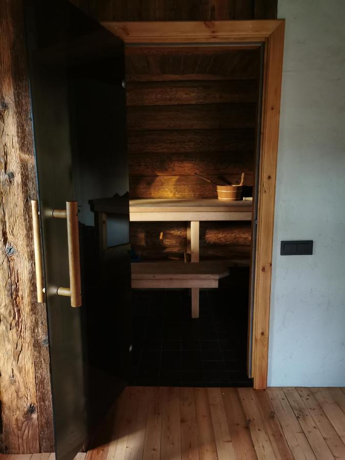 "Gaujmale" Sauna House In Nature Ilkene Exterior foto