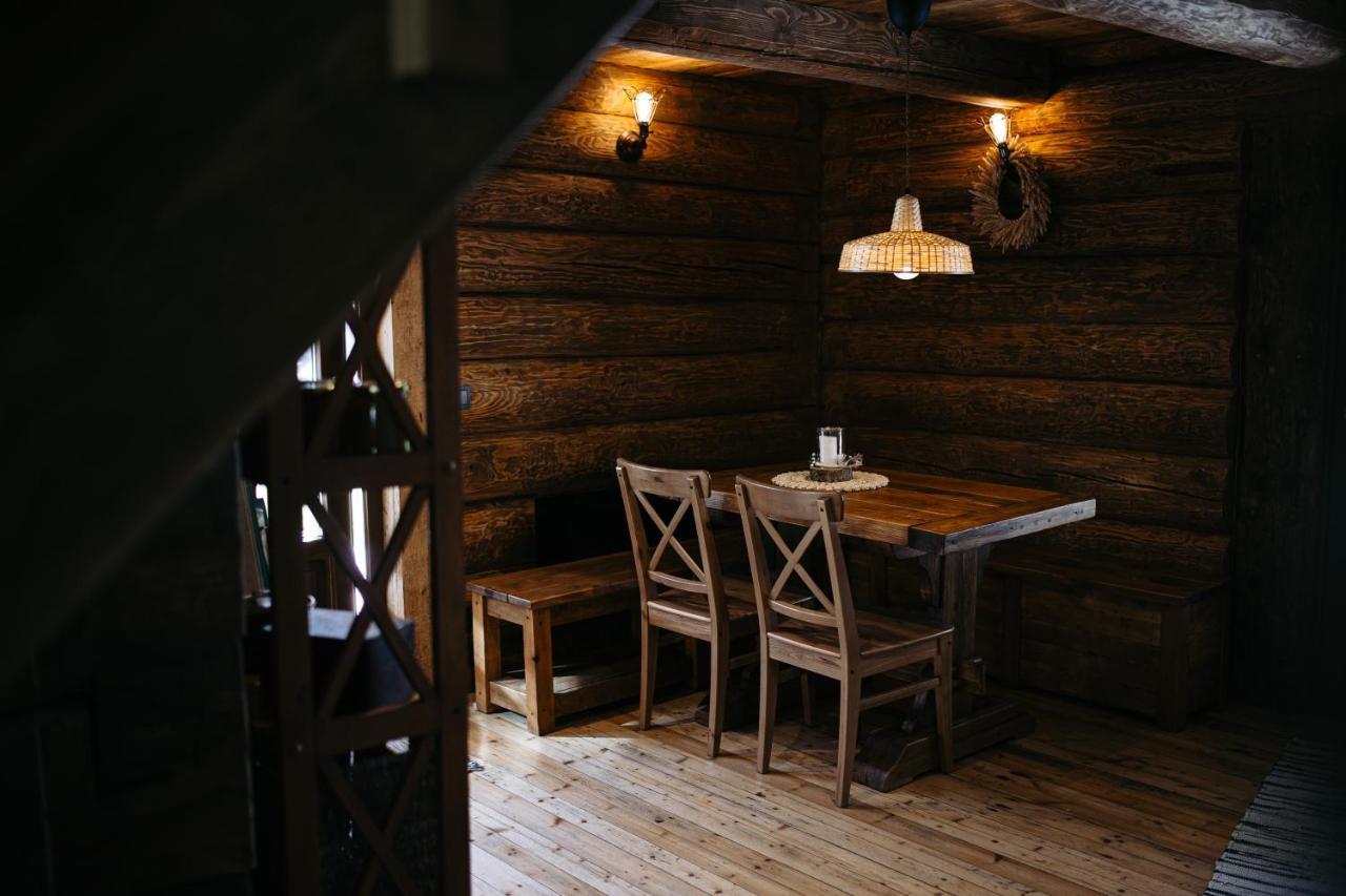 "Gaujmale" Sauna House In Nature Ilkene Exterior foto